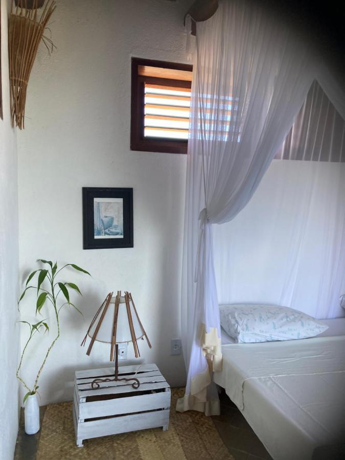 Espelho Bahia Blue House Bed and Breakfast Praia do Espelho Exteriör bild