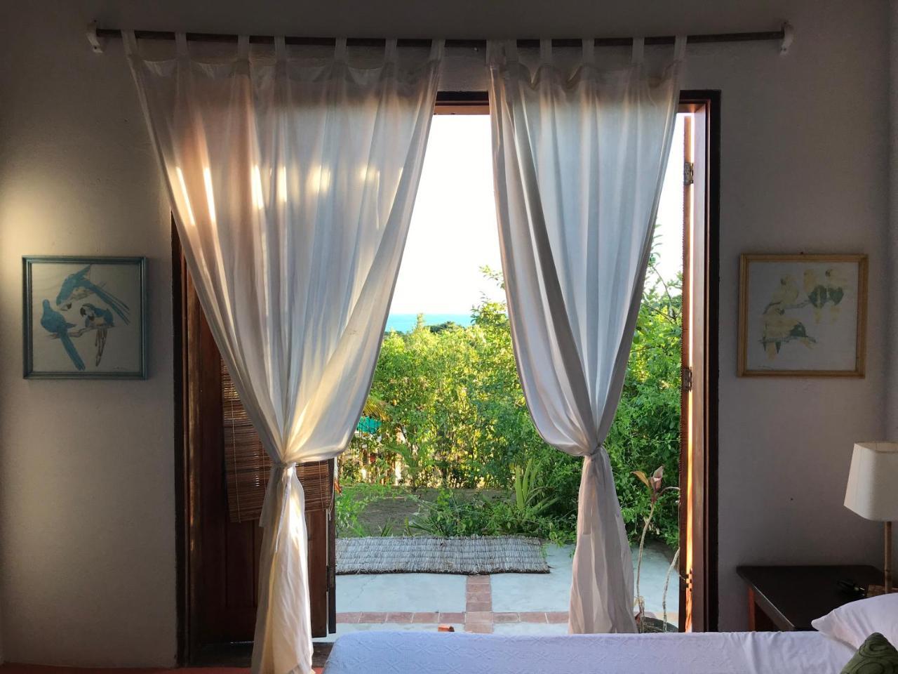 Espelho Bahia Blue House Bed and Breakfast Praia do Espelho Exteriör bild