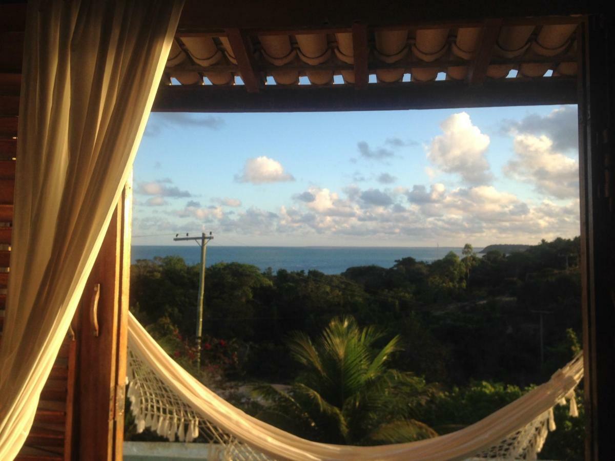 Espelho Bahia Blue House Bed and Breakfast Praia do Espelho Exteriör bild