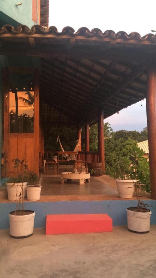 Espelho Bahia Blue House Bed and Breakfast Praia do Espelho Exteriör bild